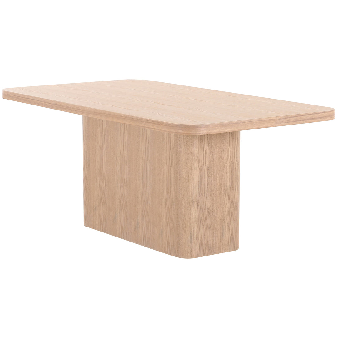 Colonna Dining Table Light Oak - 1.8m - Future Classics Furniture