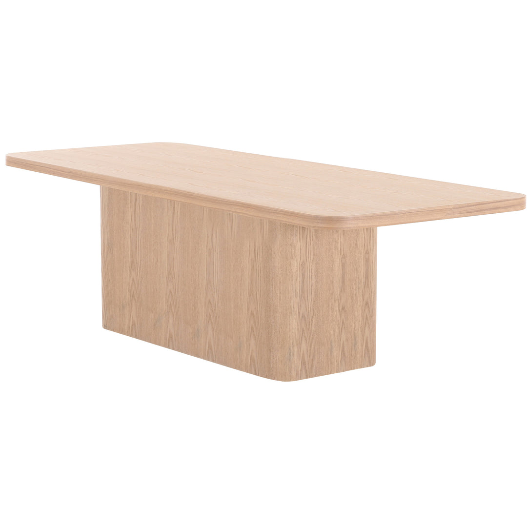 Colonna Dining Table Light Oak - 2.4m - Future Classics Furniture