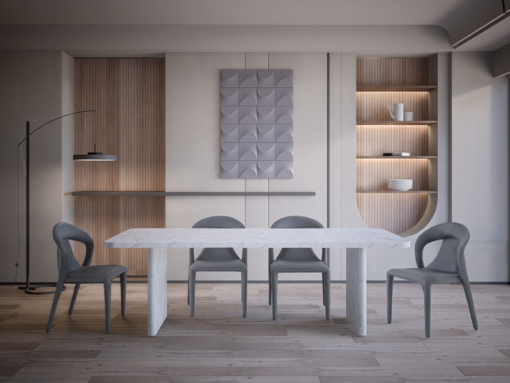 Contour Dining Chair Dark Grey - Future Classics Furniture
