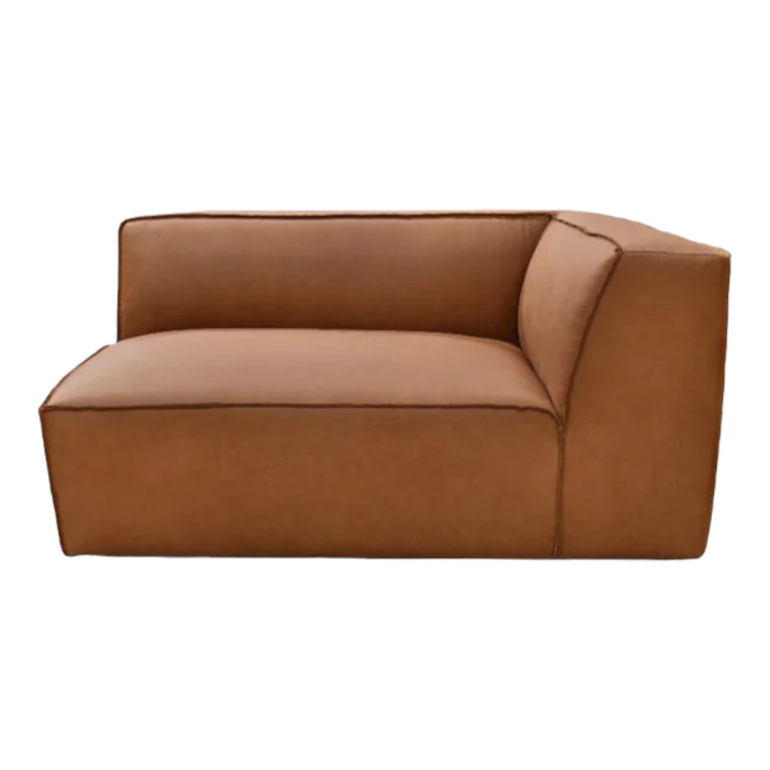 Broyhill Modular Sofa Tan Leather - Future Classics Furniture