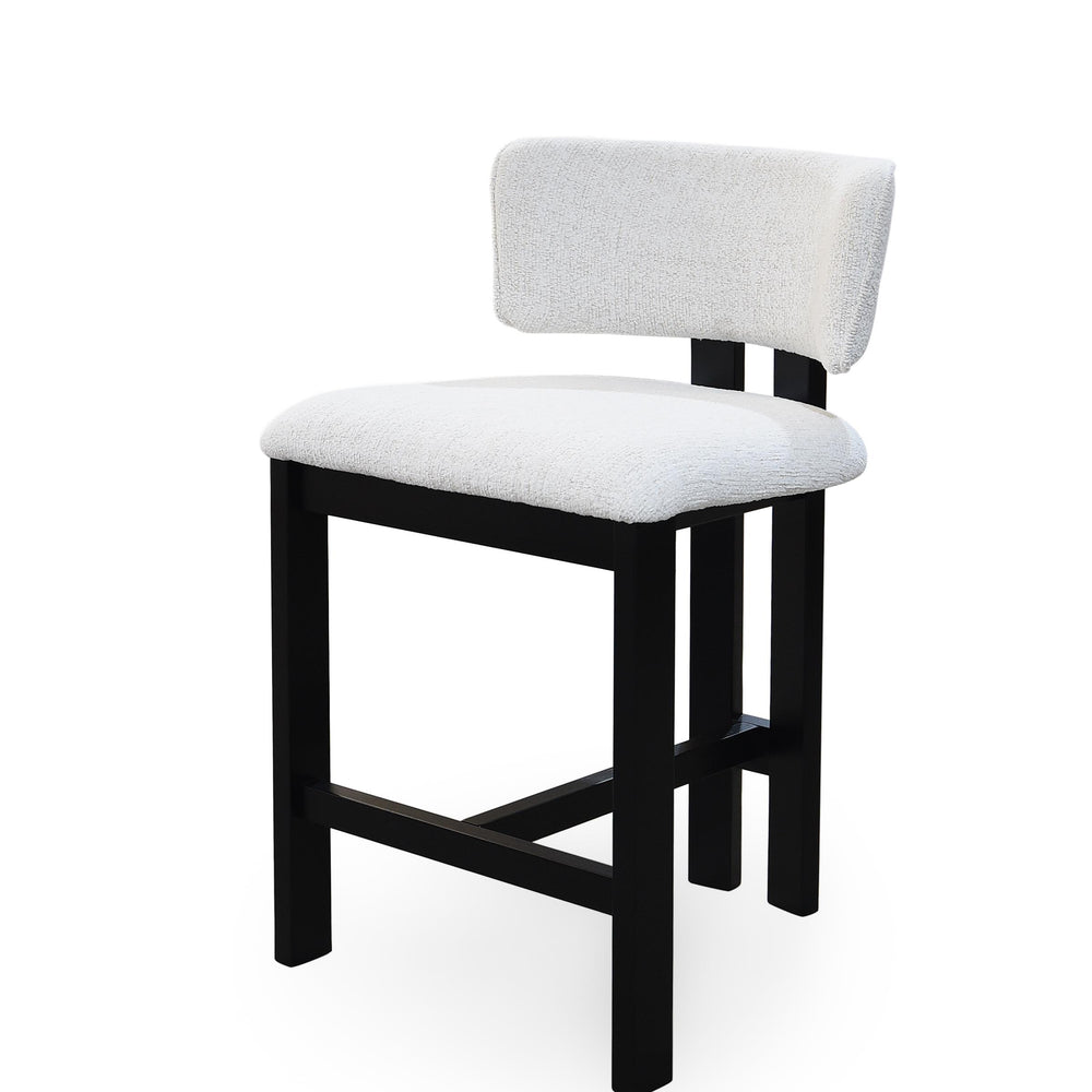 Modenese Bar Stool Textured Beige - Future Classics Furniture