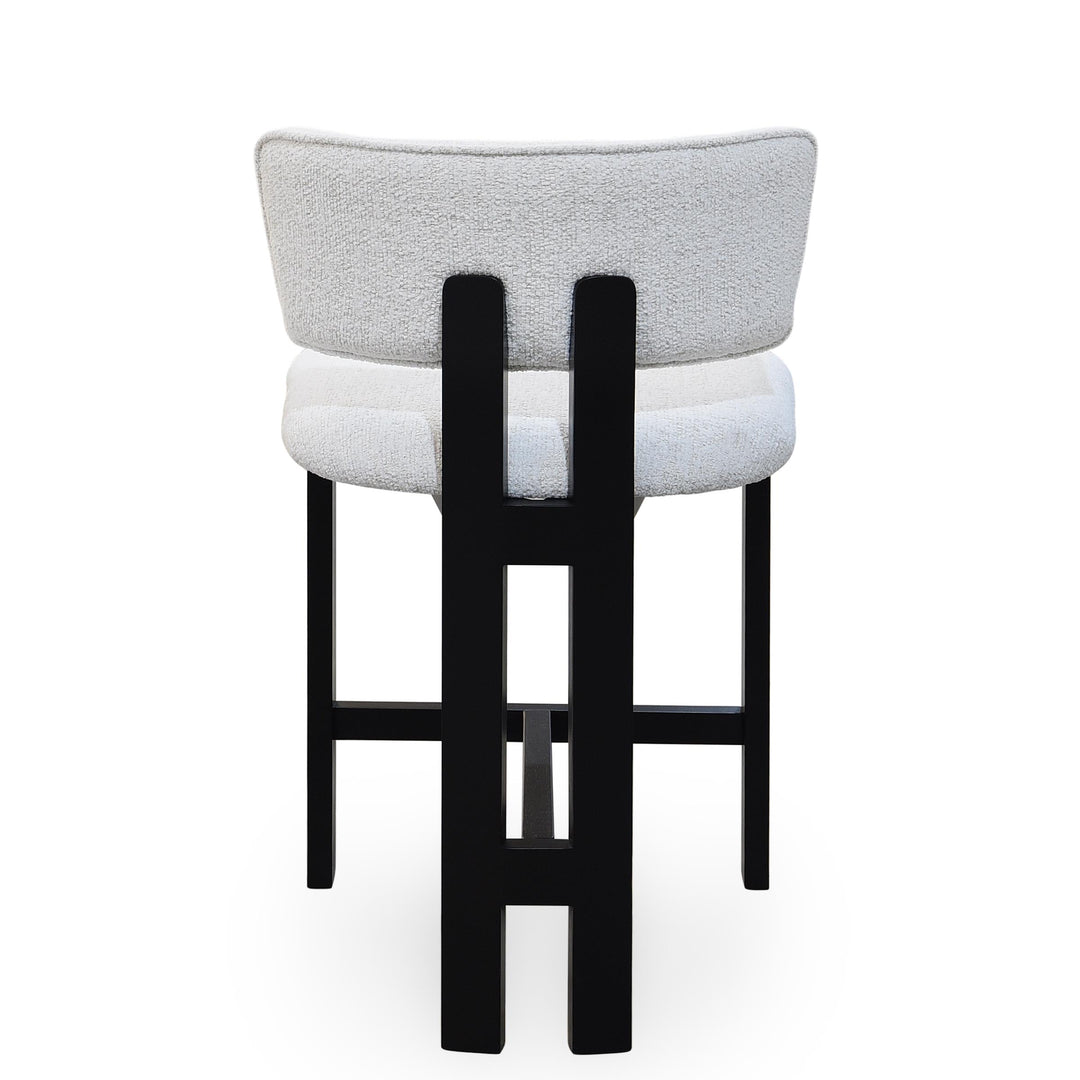 Modenese Bar Stool Textured Beige - Future Classics Furniture