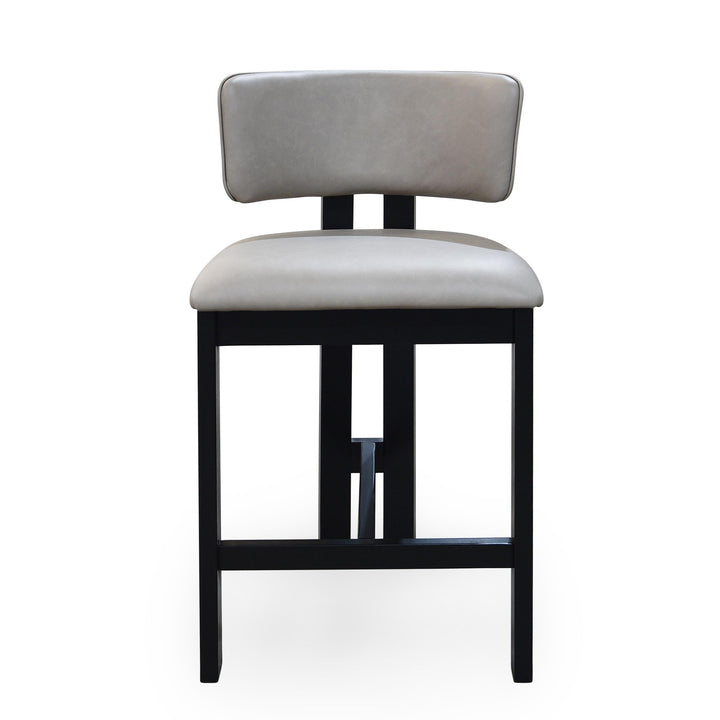 Modenese Bar Stool Mushroom Leather - Future Classics Furniture