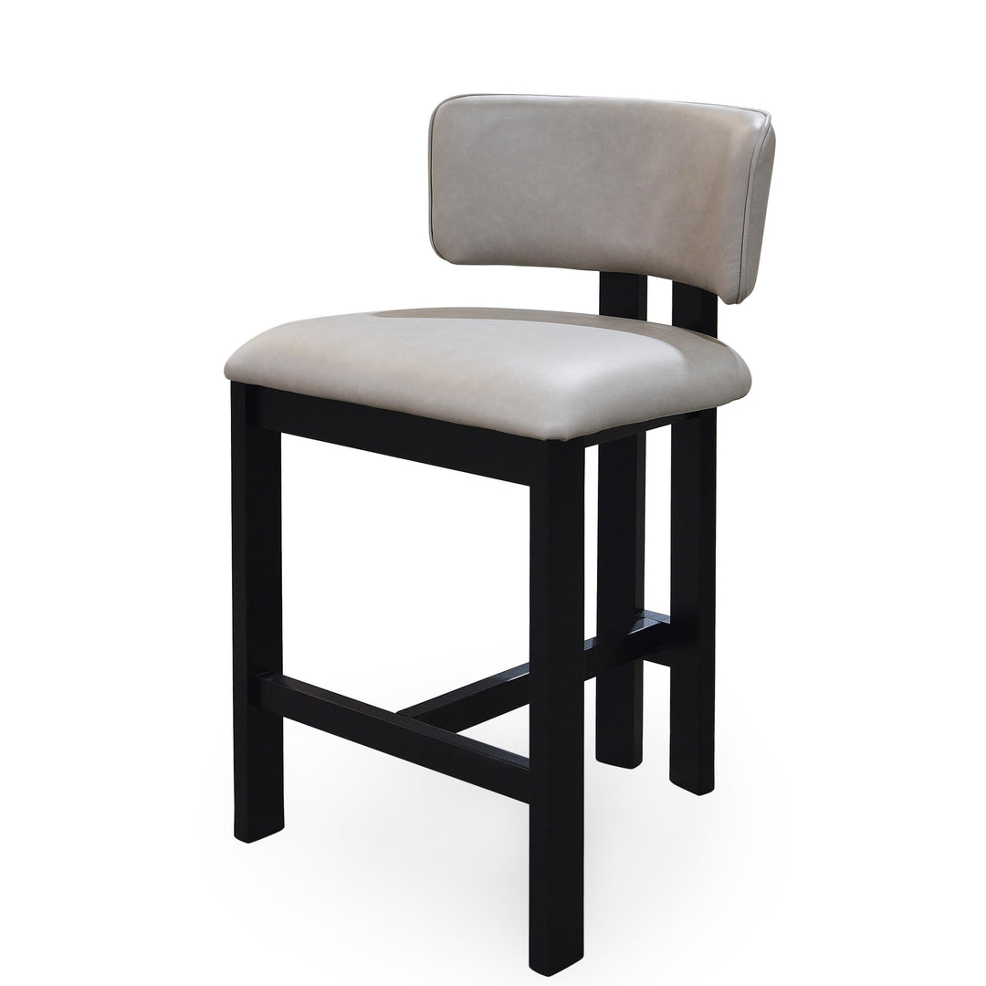 Modenese Bar Stool Mushroom Leather - Future Classics Furniture