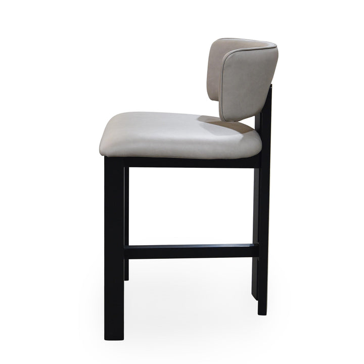 Modenese Bar Stool Mushroom Leather - Future Classics Furniture