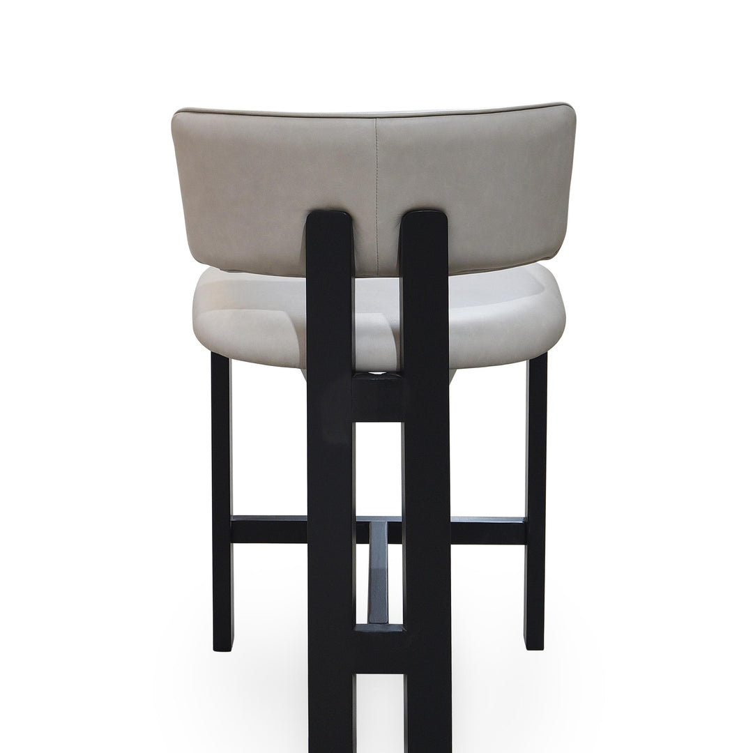 Modenese Bar Stool Mushroom Leather - Future Classics Furniture