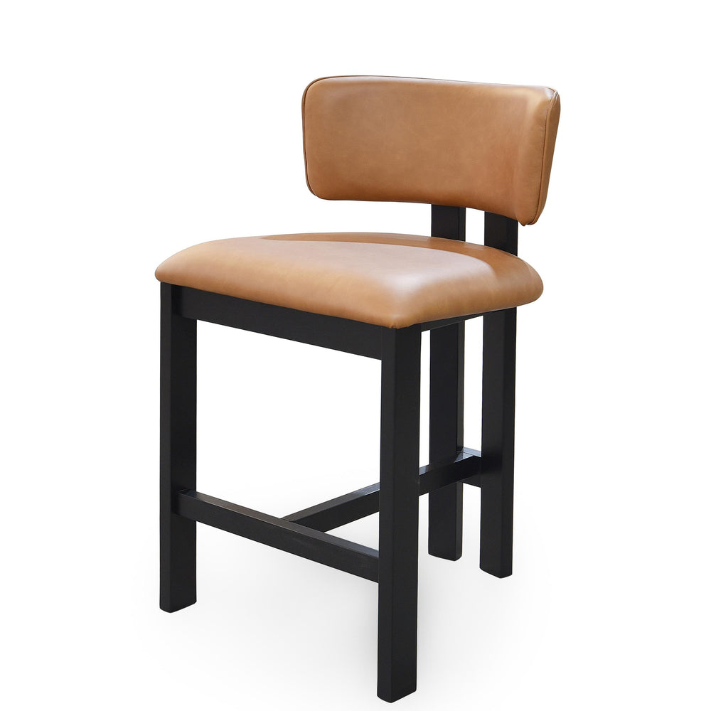 Modenese Bar Stool Tan Leather - Future Classics Furniture