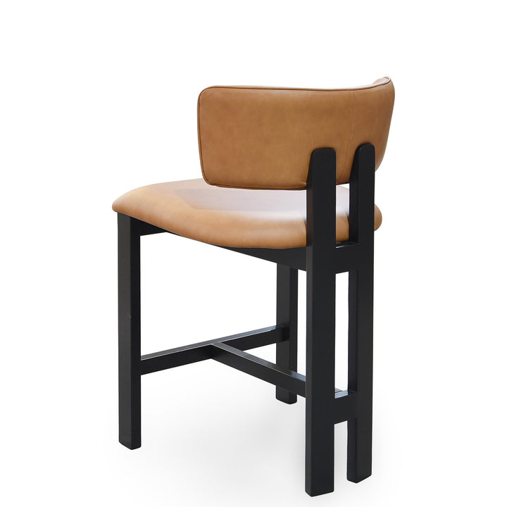 Modenese Bar Stool Tan Leather - Future Classics Furniture