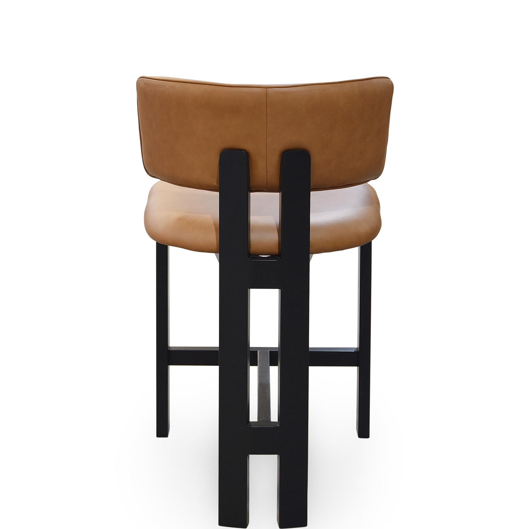 Modenese Bar Stool Tan Leather - Future Classics Furniture