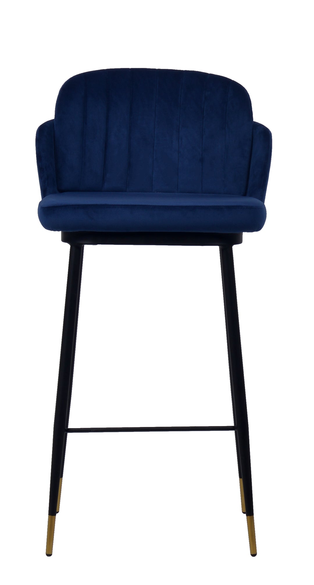 Talulah Bar Stool Navy Velvet - Future Classics Furniture