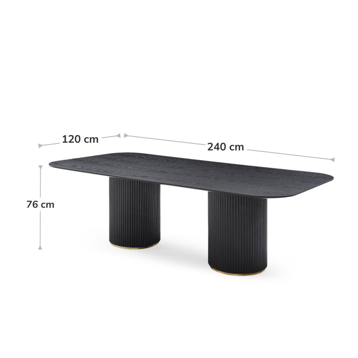 Marbella Dining Table - 2.4m - Future Classics Furniture