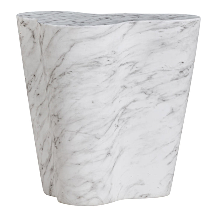 Wayva Side Table Marble Finish - Future Classics Furniture