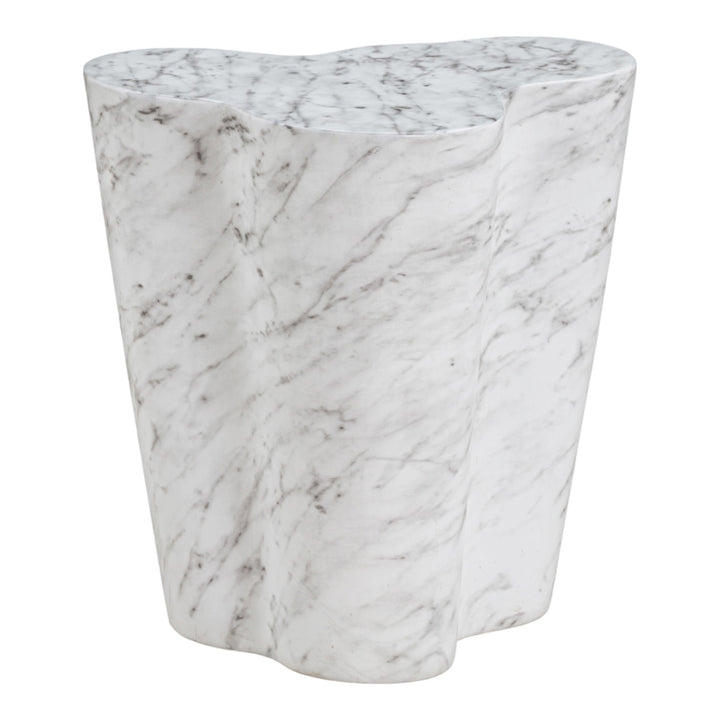 Wayva Side Table Marble Finish - Future Classics Furniture