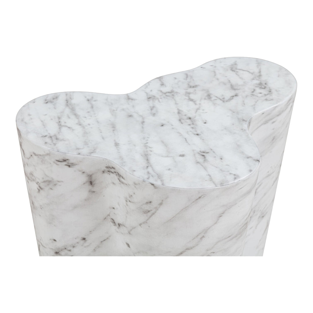 Wayva Side Table Marble Finish - Future Classics Furniture