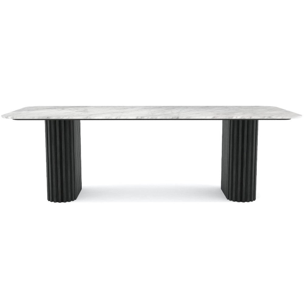 Hermes Marble Dining Table - 2.4m - Future Classics Furniture
