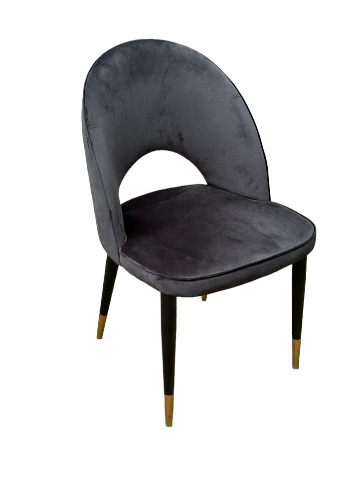 Bourdain Dining Chair Black Velvet - Future Classics Furniture