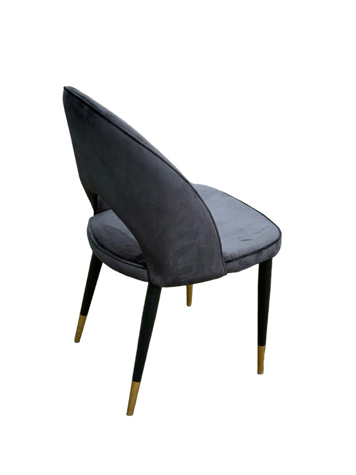 Bourdain Dining Chair Black Velvet - Future Classics Furniture