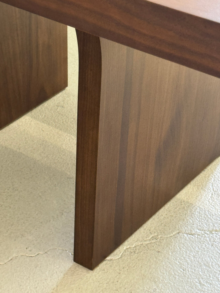 Arches Dining Table Walnut - 2.7m - Future Classics Furniture