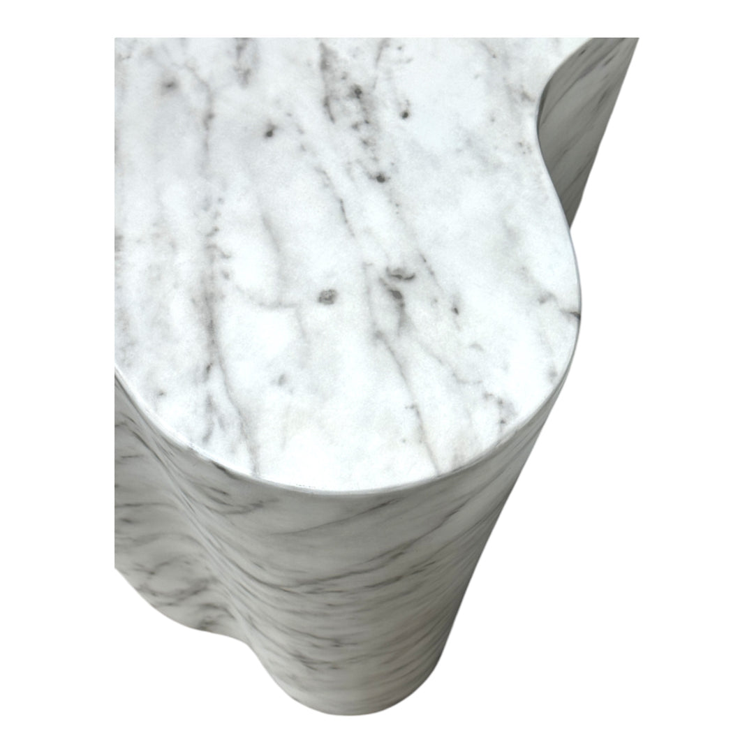 Wayva Side Table Marble Finish - Future Classics Furniture