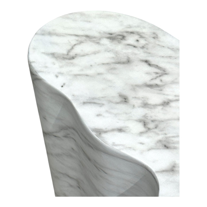 Wayva Side Table Marble Finish - Future Classics Furniture