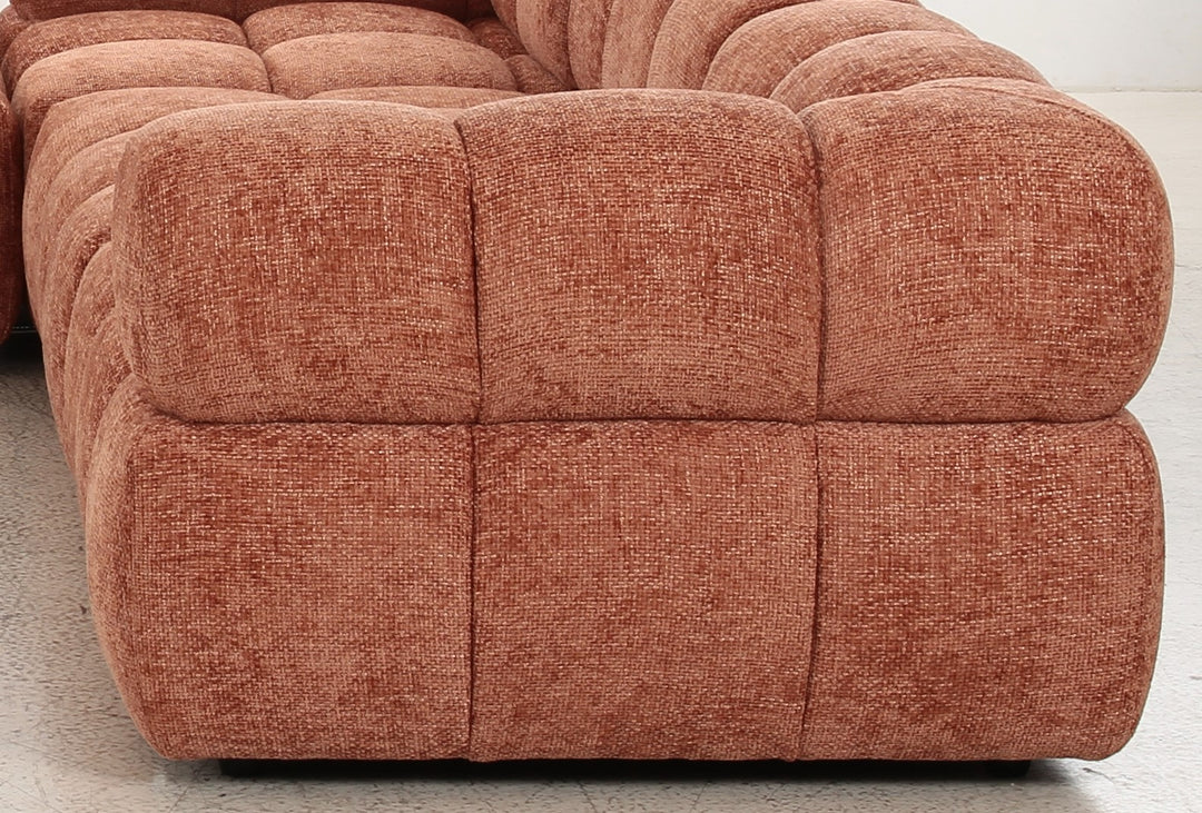 Block Modular Sofa Burnt Orange - Future Classics Furniture