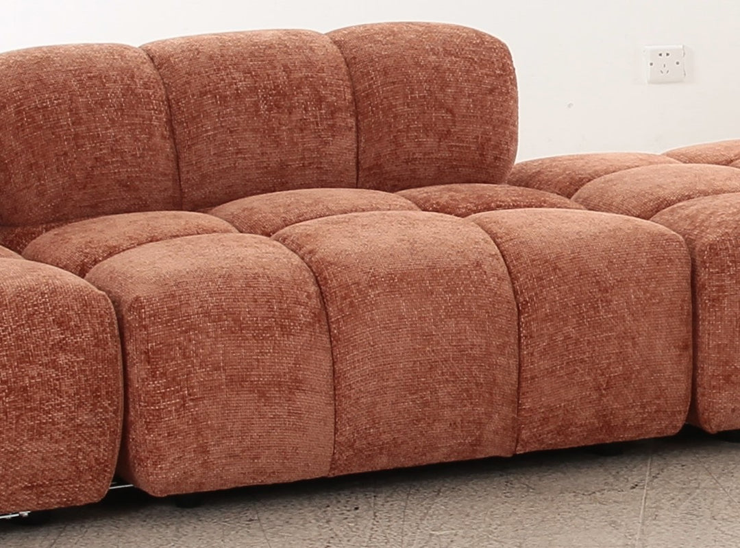 Block Modular Sofa Burnt Orange - Future Classics Furniture