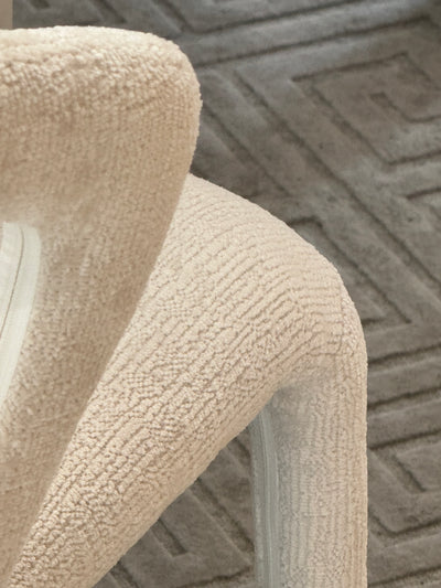 Profile Dining Chair Textured Beige - Future Classics Furniture