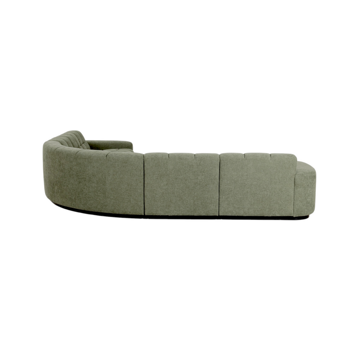 Adriano Corner Sofa Moss Green - Future Classics Furniture