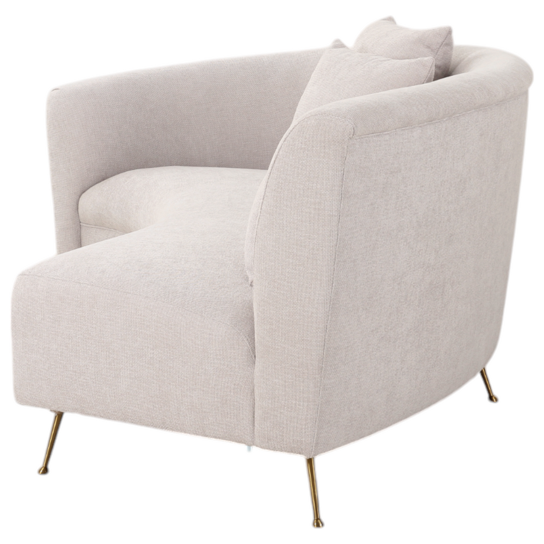 Verde Corner Sofa Beige - Future Classics Furniture