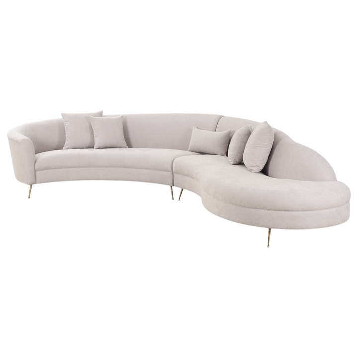 Verde Corner Sofa Beige - Future Classics Furniture