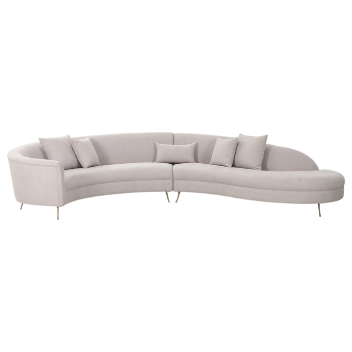 Verde Corner Sofa Beige - Future Classics Furniture