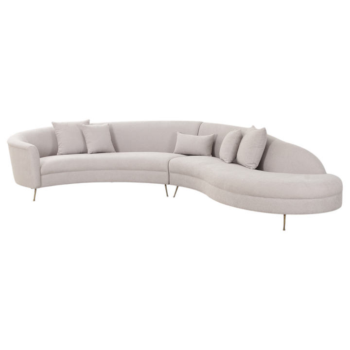 Verde Corner Sofa Beige - Future Classics Furniture