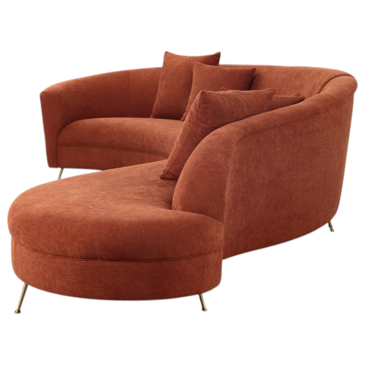 Verde Corner Sofa Rust - Future Classics Furniture