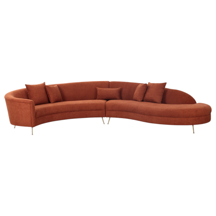 Verde Corner Sofa Rust - Future Classics Furniture
