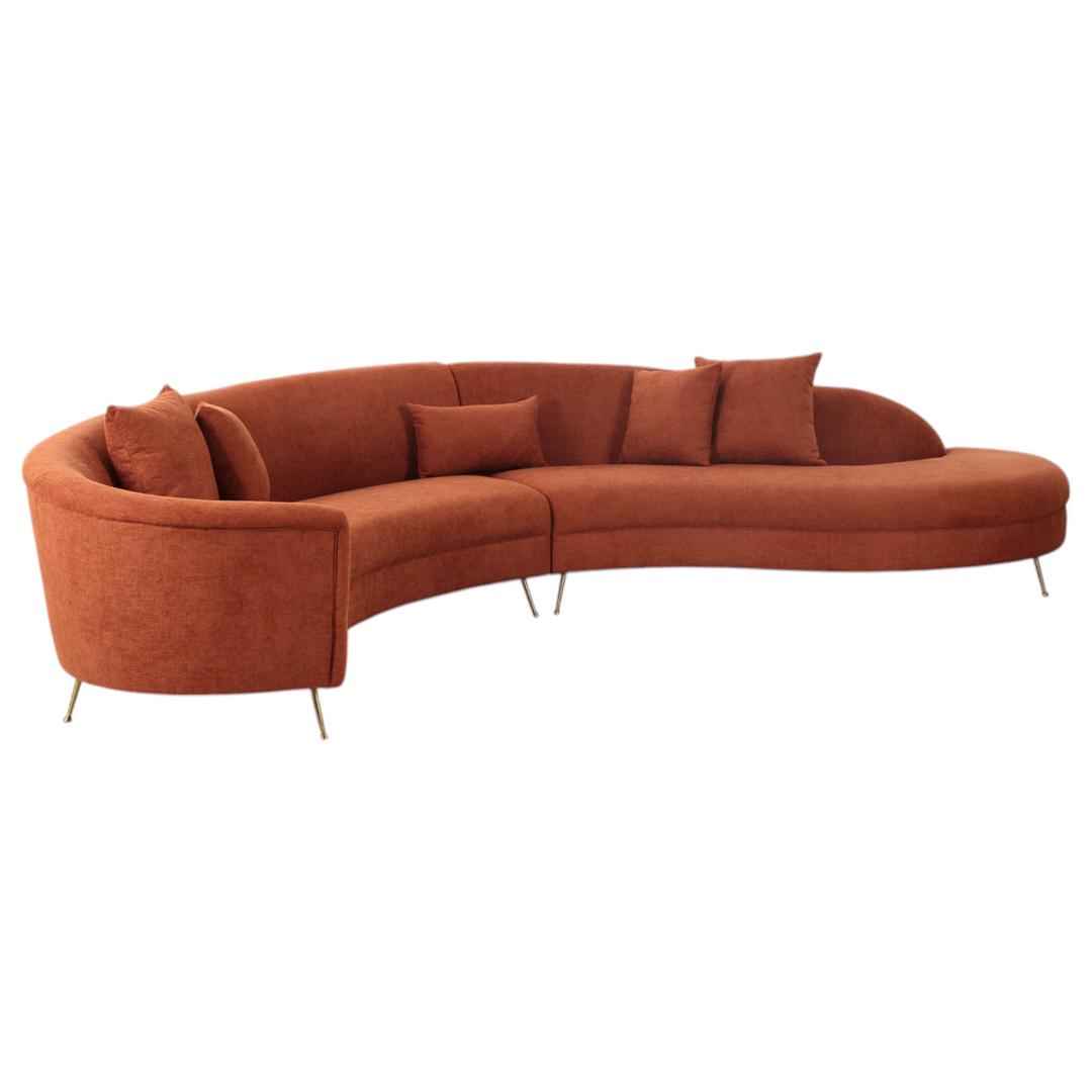 Verde Corner Sofa Rust - Future Classics Furniture