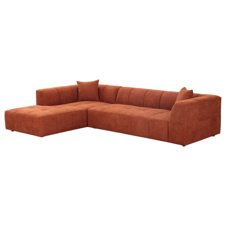 Sorrento Corner Sofa Rust - Future Classics Furniture