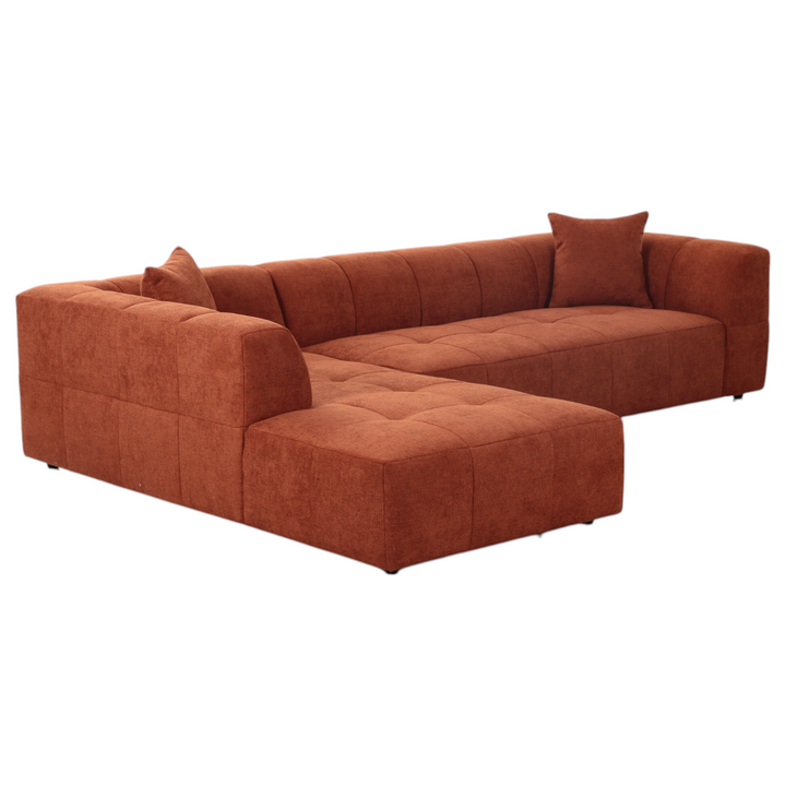 Sorrento Corner Sofa Rust - Future Classics Furniture