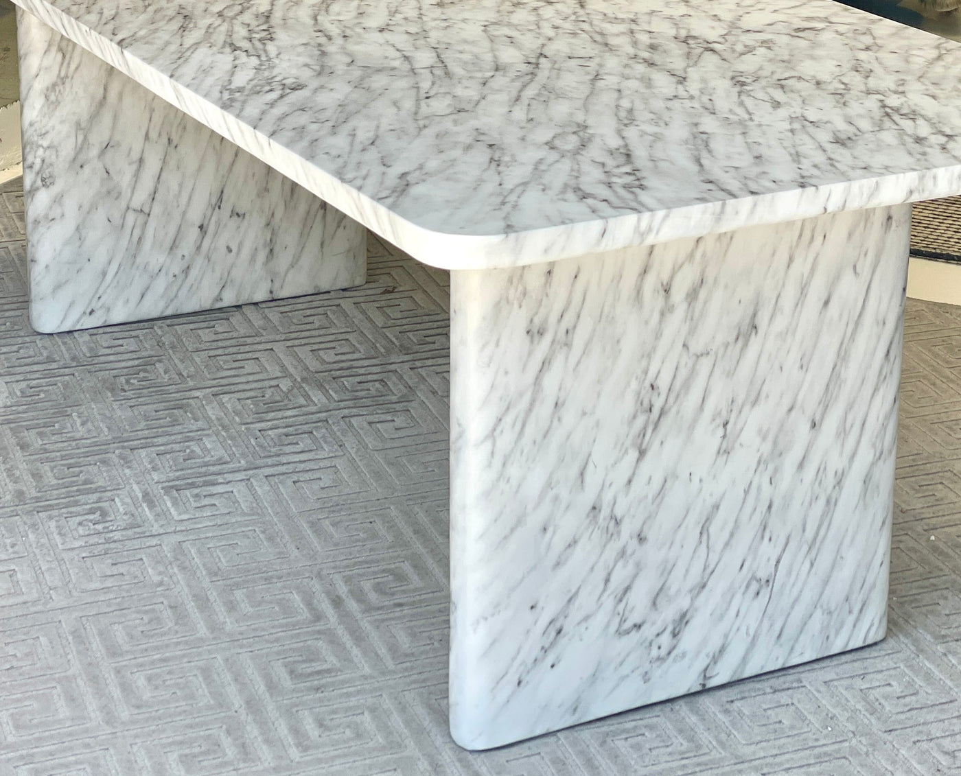 Cigale Dining Table Marble Finish - 2.25m - Future Classics Furniture