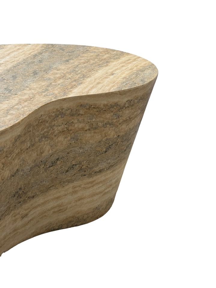 Wayva Coffee Table Travertine Finish - Future Classics Furniture