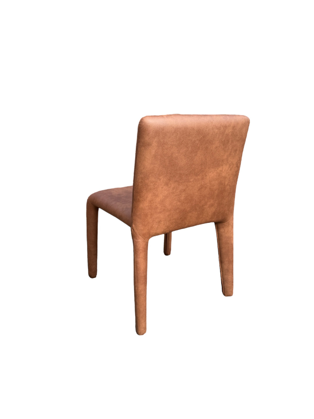 Royale Dining Chair Tan Leather Look - Future Classics Furniture