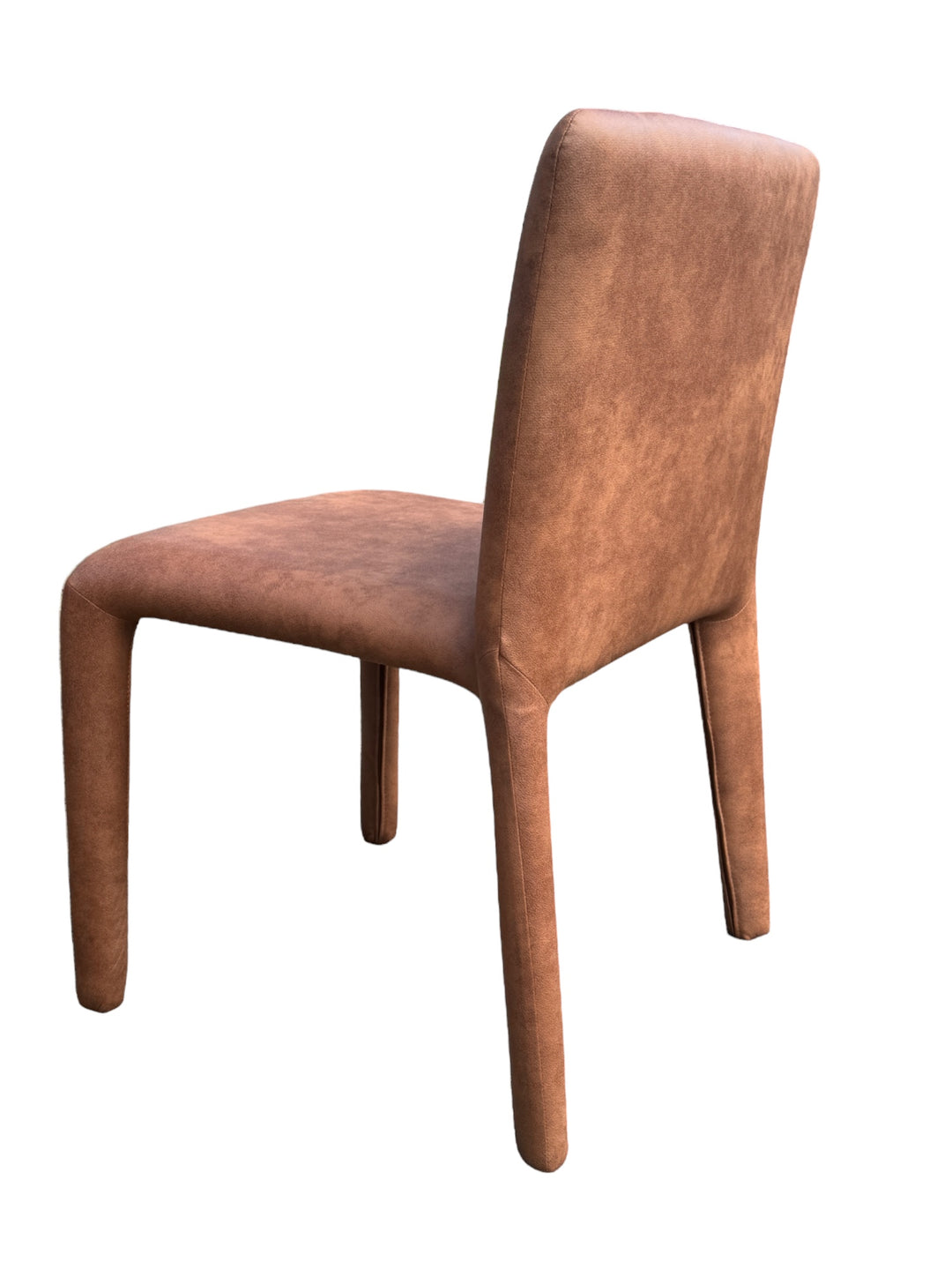 Royale Dining Chair Tan Leather Look - Future Classics Furniture