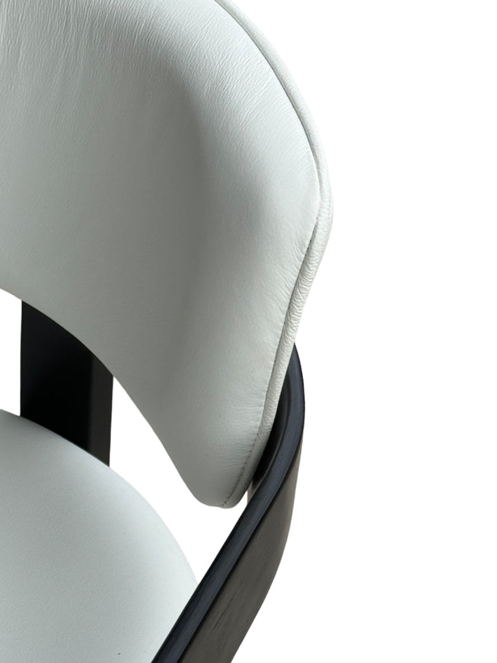 Maison Dining Chair White Leather - Future Classics Furniture