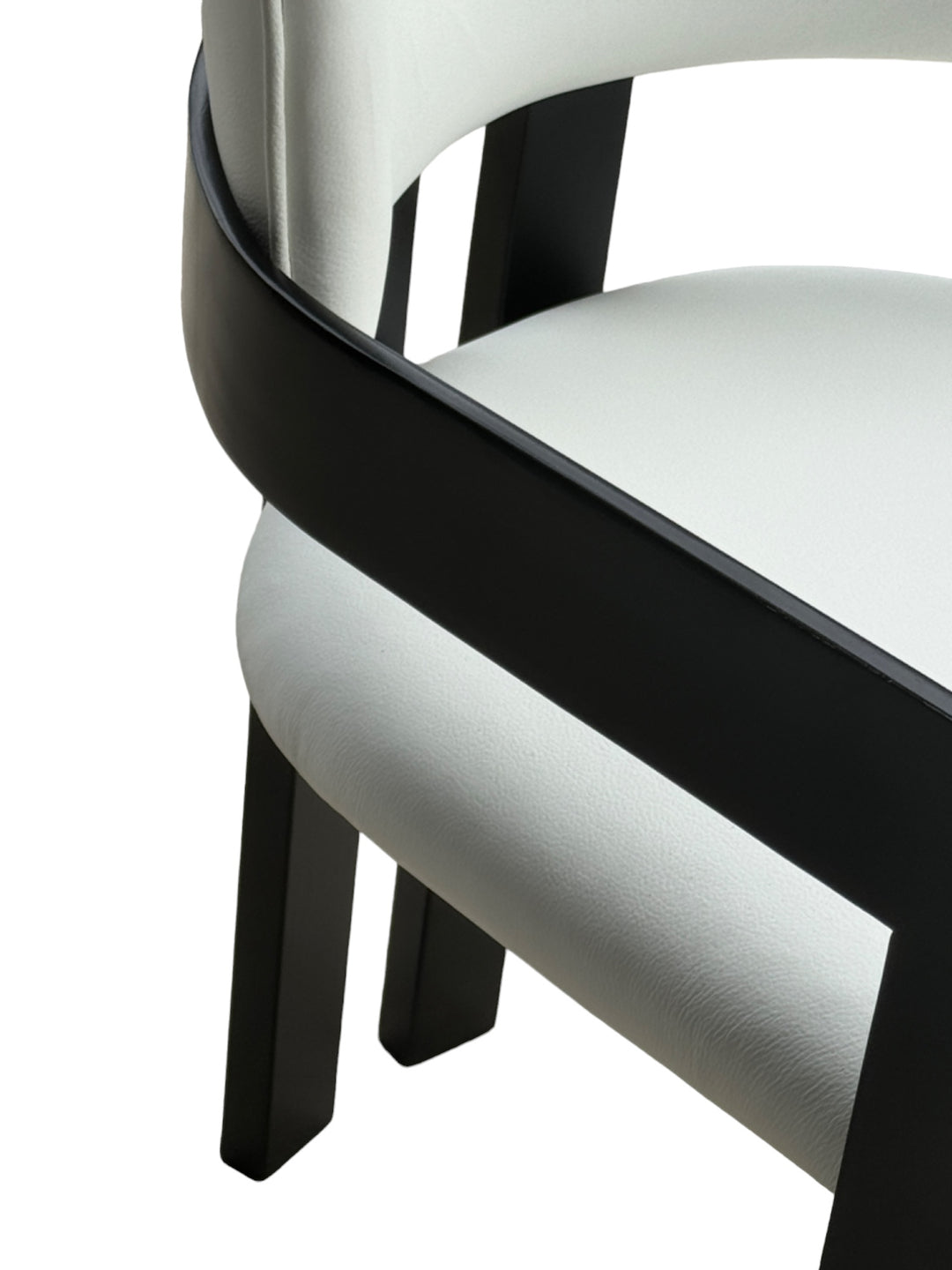 Maison Dining Chair White Leather - Future Classics Furniture