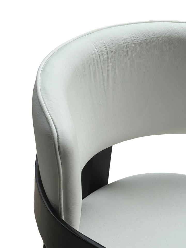 Maison Dining Chair White Leather - Future Classics Furniture