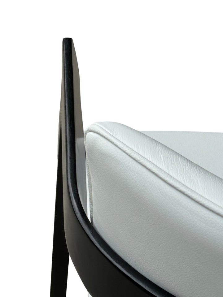 Maison Dining Chair White Leather - Future Classics Furniture