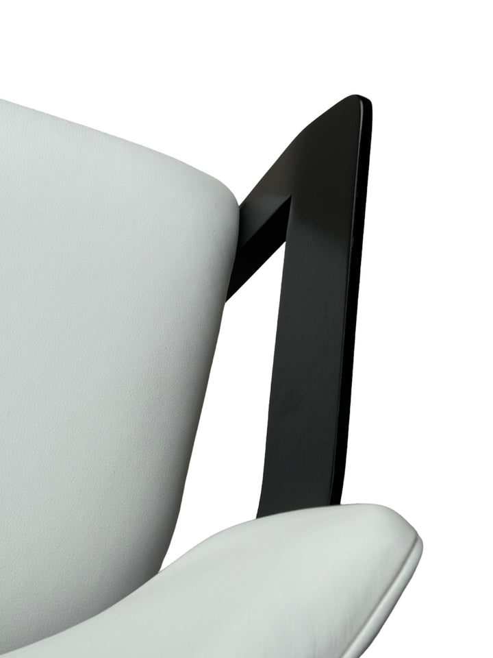 Maison Dining Chair White Leather - Future Classics Furniture