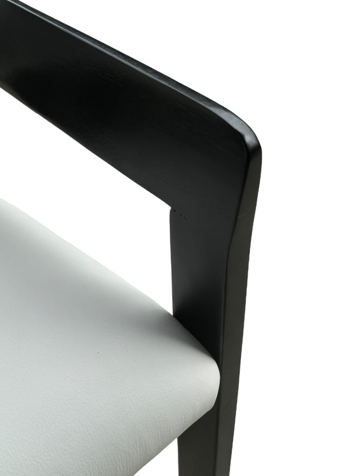 Maison Dining Chair White Leather - Future Classics Furniture