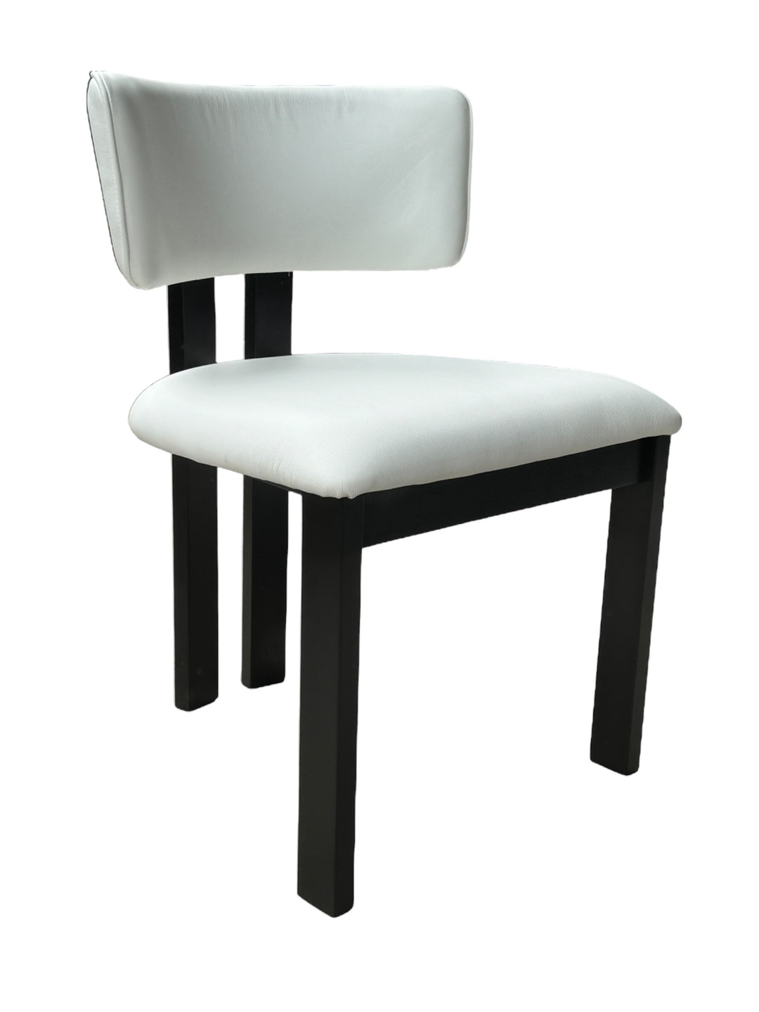 Modenese Dining Chair White Leather - Future Classics Furniture