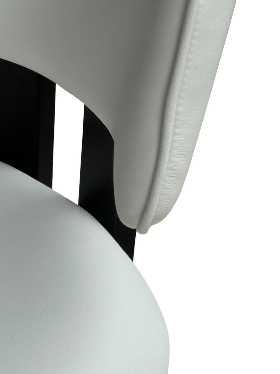 Modenese Dining Chair White Leather - Future Classics Furniture