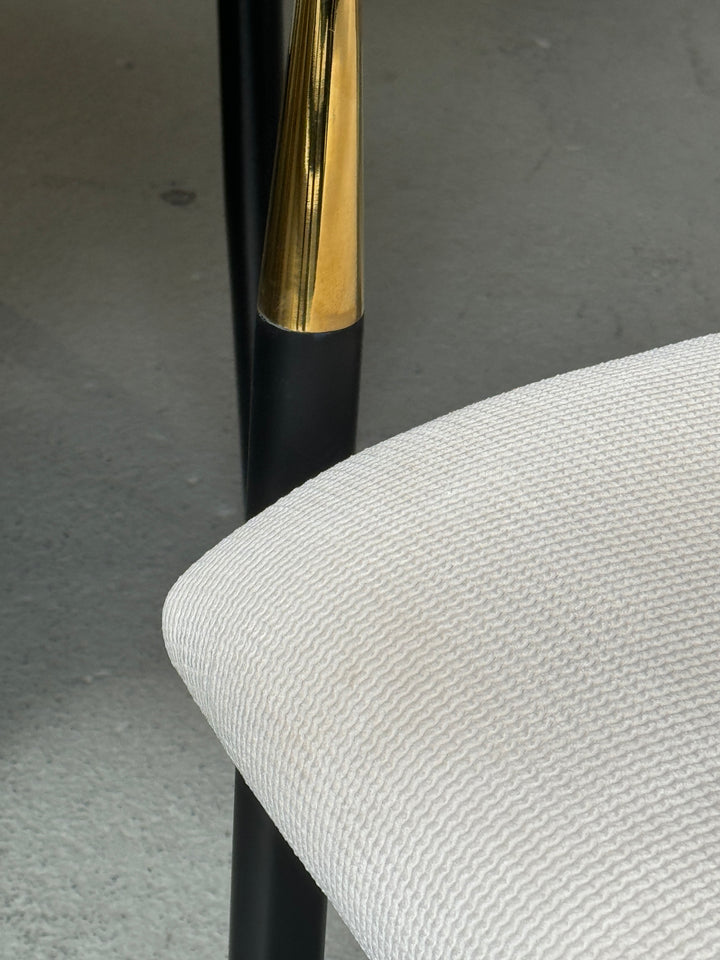 Rhodes Beige Fabric Dining Chair - Future Classics Furniture